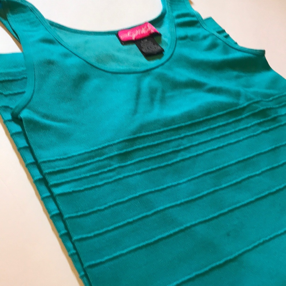 Neon Blue Mini Dress👗 - Picture 8 of 8